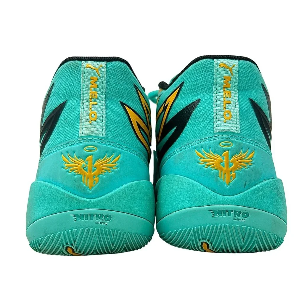 Puma Mens LaMelo Ball PE Honeycomb Elektro‎ Aqua Blue 377616-01 Sneaker US Sz 6